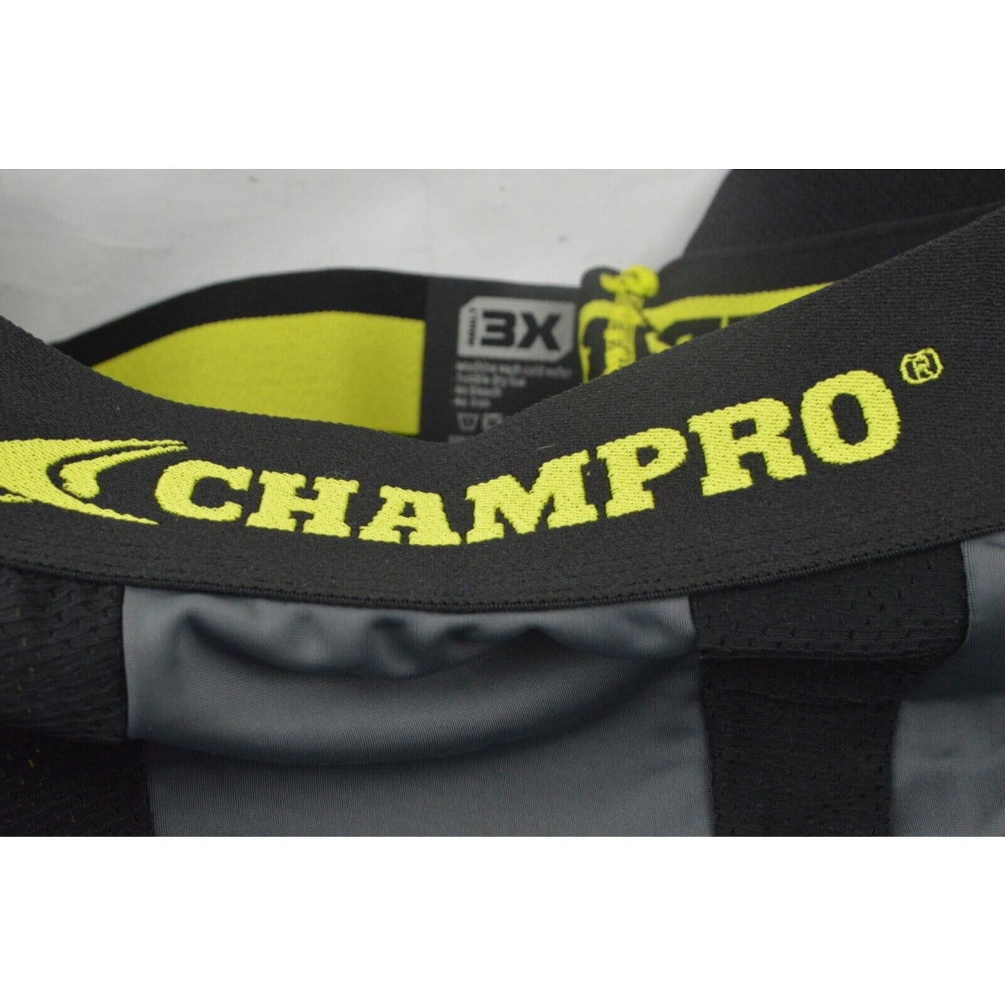 x2 CHAMPRO SportsTri-Flex 5-Pad Football Integrated Girdle Black Adult 3XL FPGU6