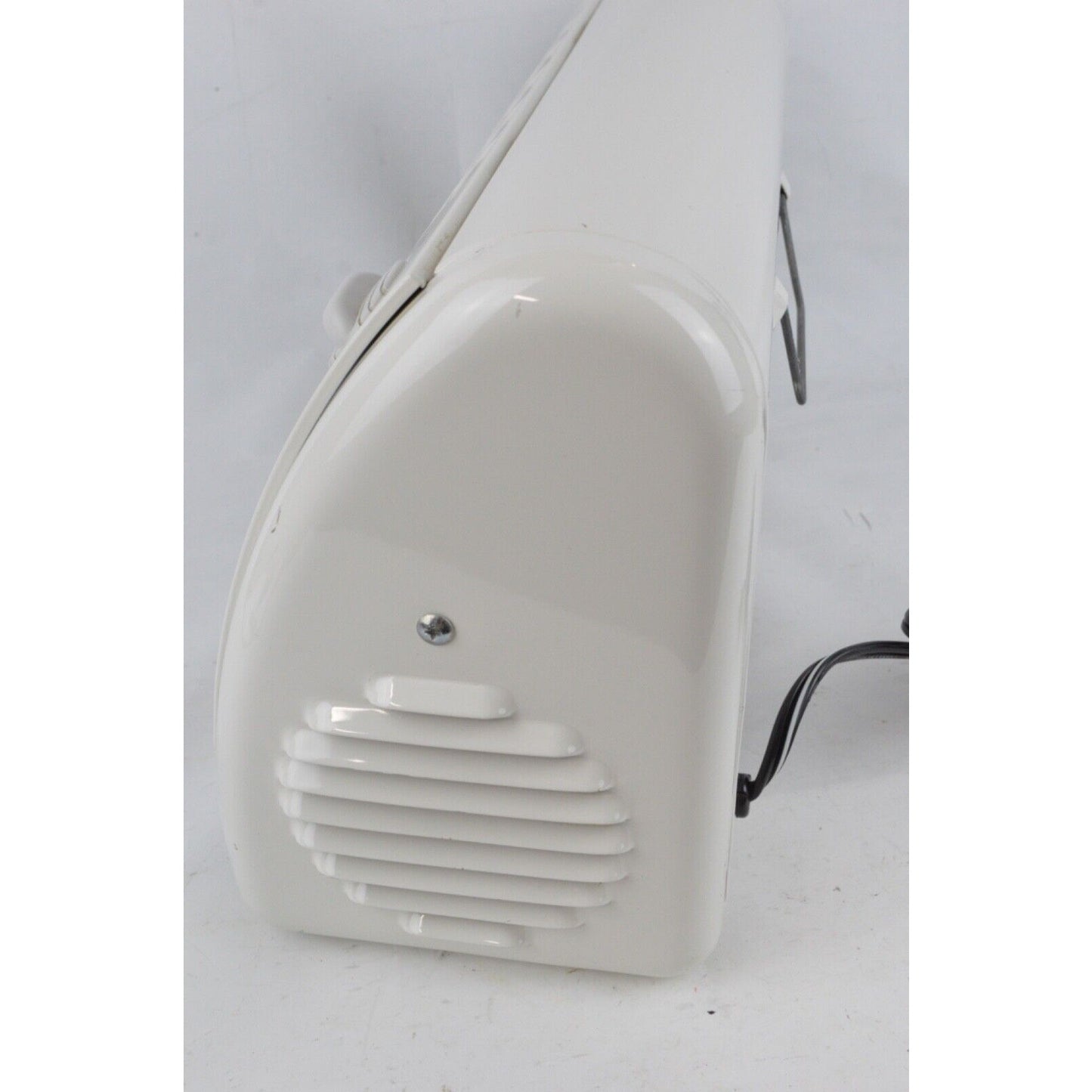 Lakewood Portable Electric Space Heater 205 White Radiant Fan Ribbon Element