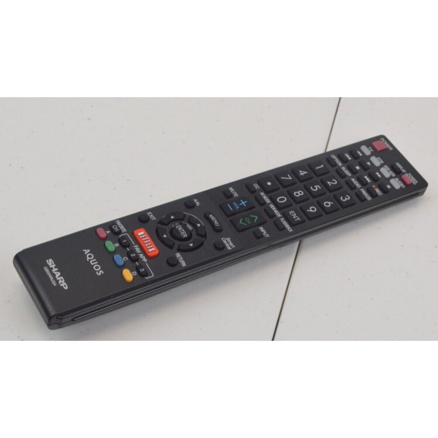 Replacement Remote Control Sharp AQUOS GB004WJSA Black