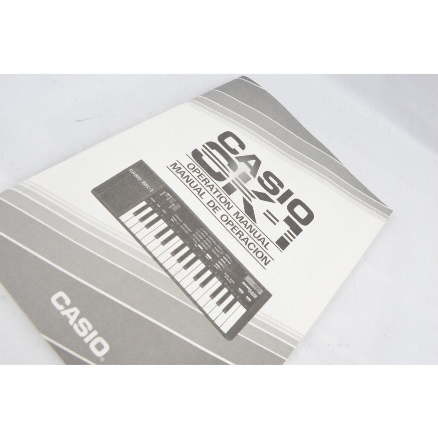 Original CASIO SK-1 Operation Manual Book SA04150062A