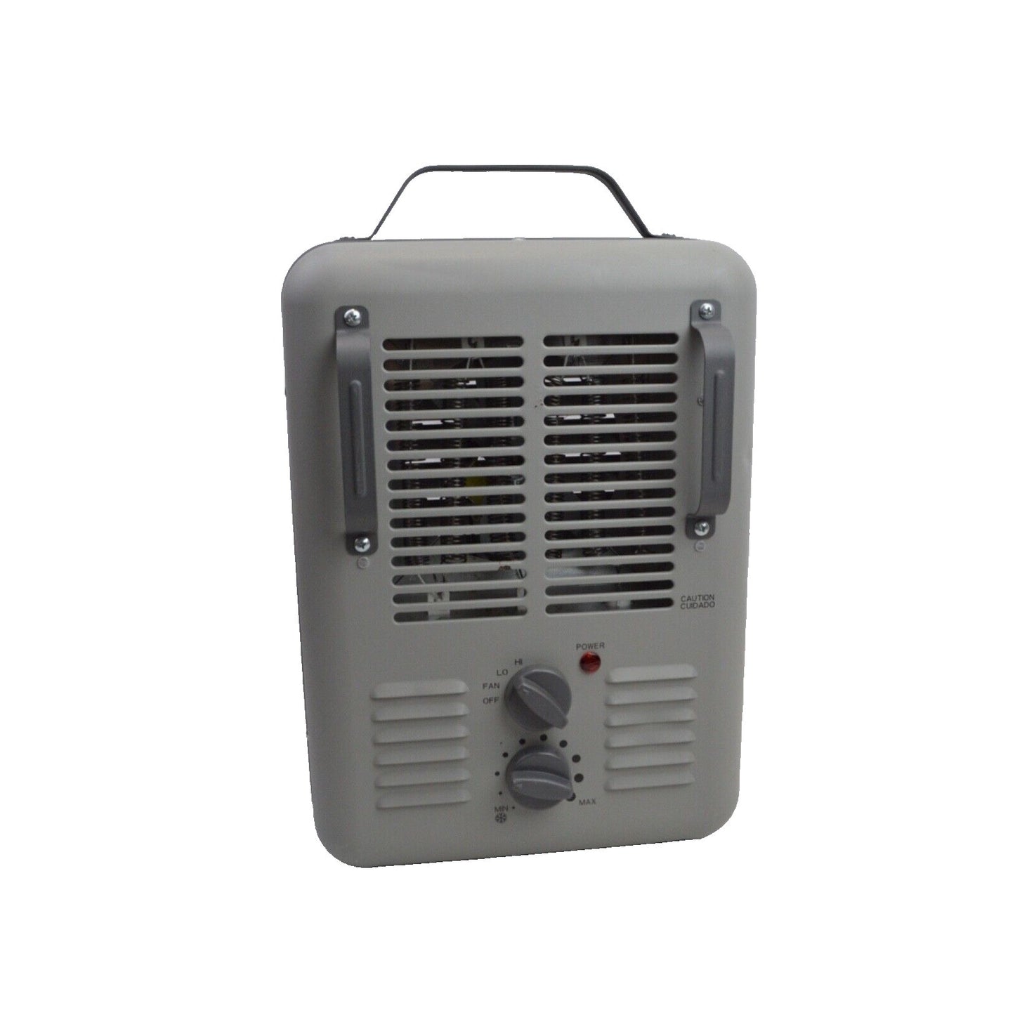 Intertek DQ1702 Portable Space Fan Electric Indoor Heater 1500W