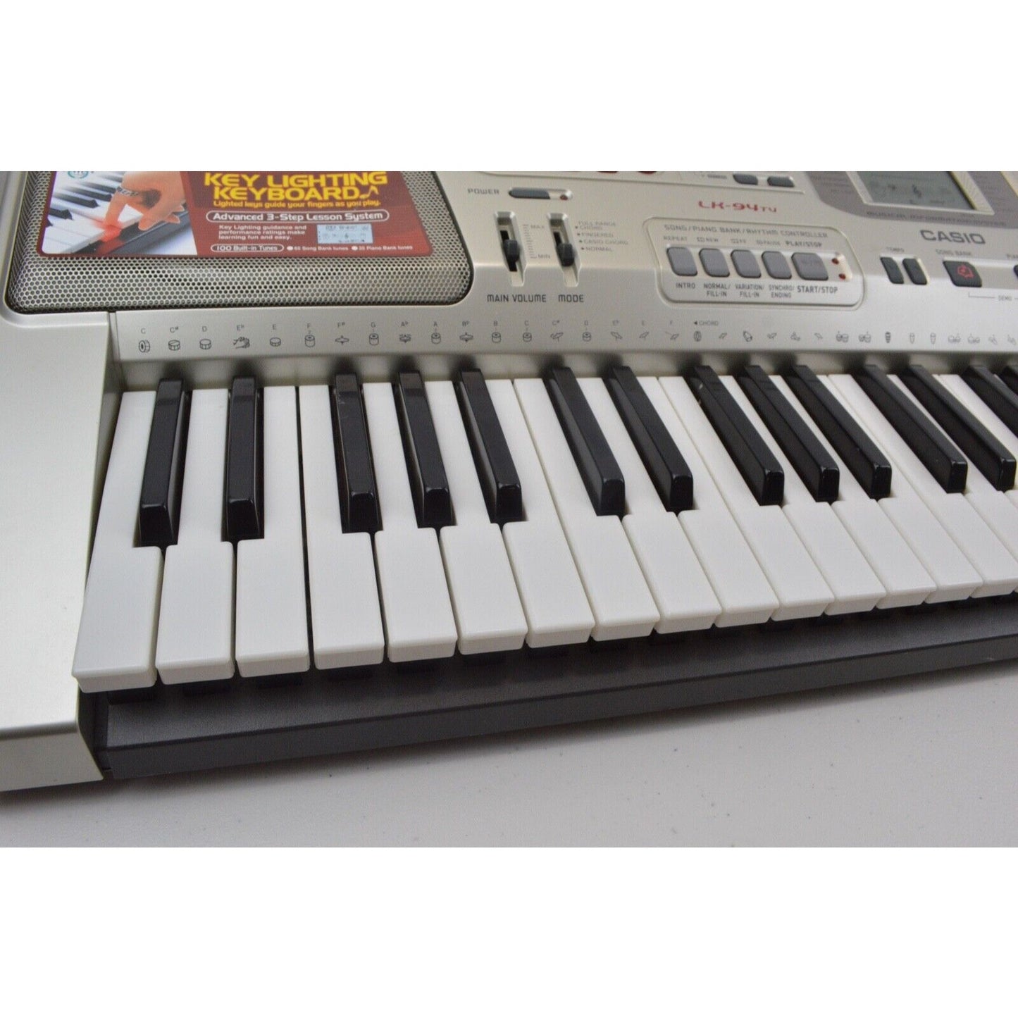 LK-94tv Casio Electric Piano Keyboard 61 Light Up Key Lesson TV Karaoke USB