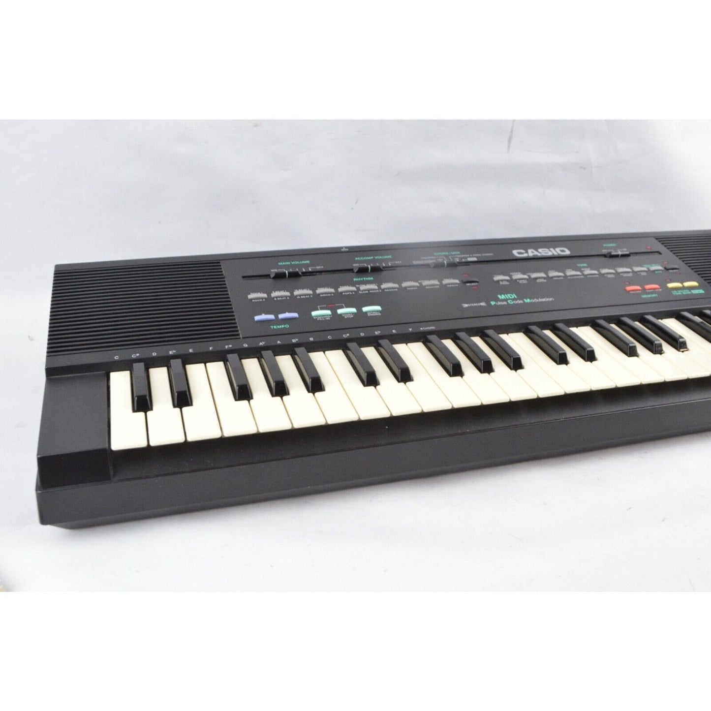 Casio Casiotone MT-240 Electronic Keyboard 210 Sound Tone Bank FOR PARTS REPAIR