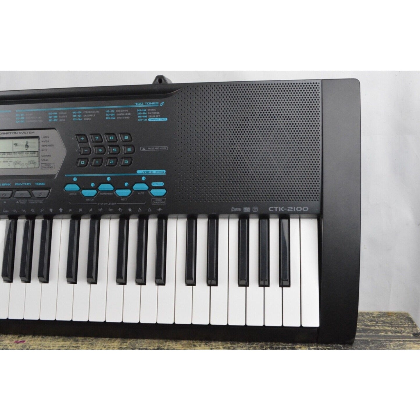 Casio CTK-2100 Electric 61-Key Standard Personal Keyboardbl