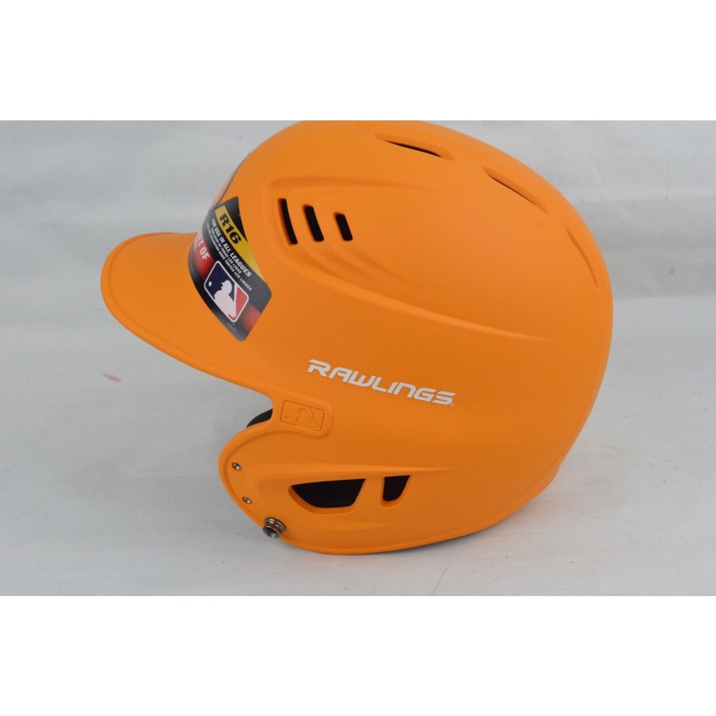 Rawlings R16 VELO Baseball Batting Helmet Orange Matte JR & SR R16J-R1