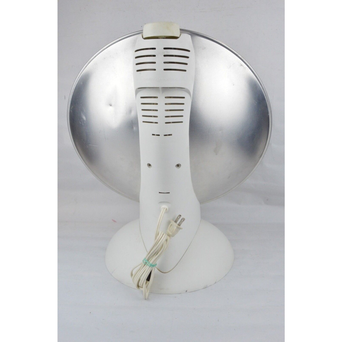 Presto HeatDish Parabolic Electric Heater Portable plus Footlight 07903 White