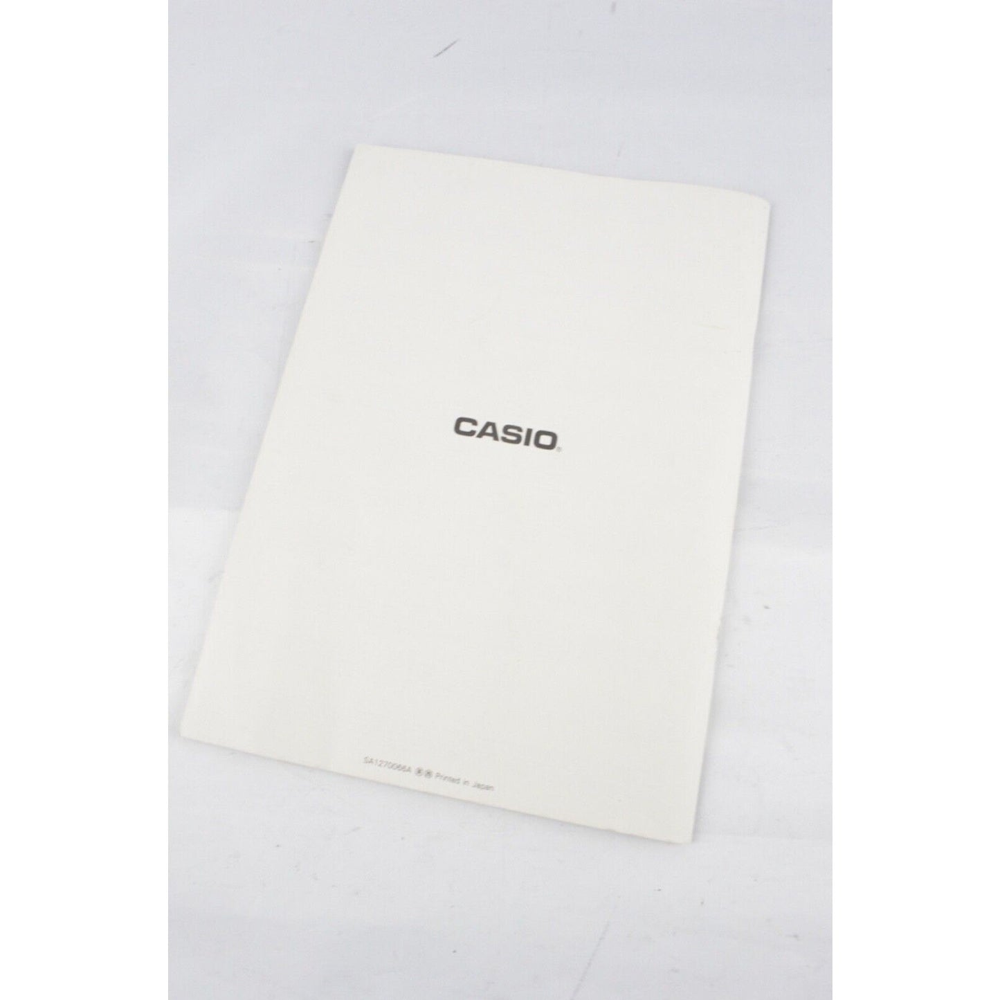 Original CASIO SK-1 Operation Manual Book SA04150062A