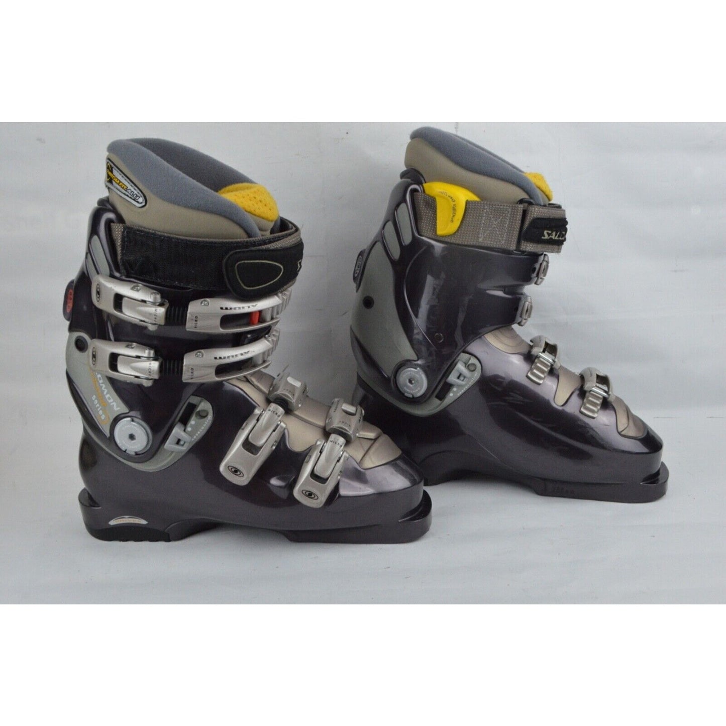 Salomon Evolution Downhill Ski Boots C Series Made In Italy Sz M24.5 W39