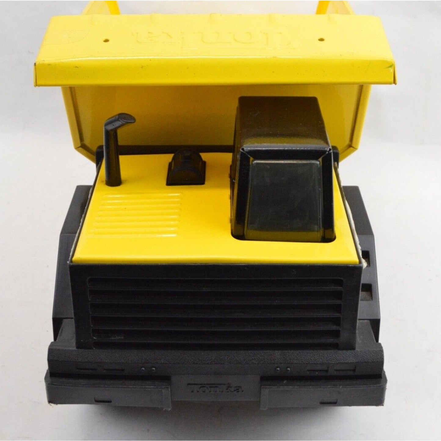 Vintage 1999 Hasbro Tonka Yellow Dump Truck 354 Metal Plastic Dumper Loader 728