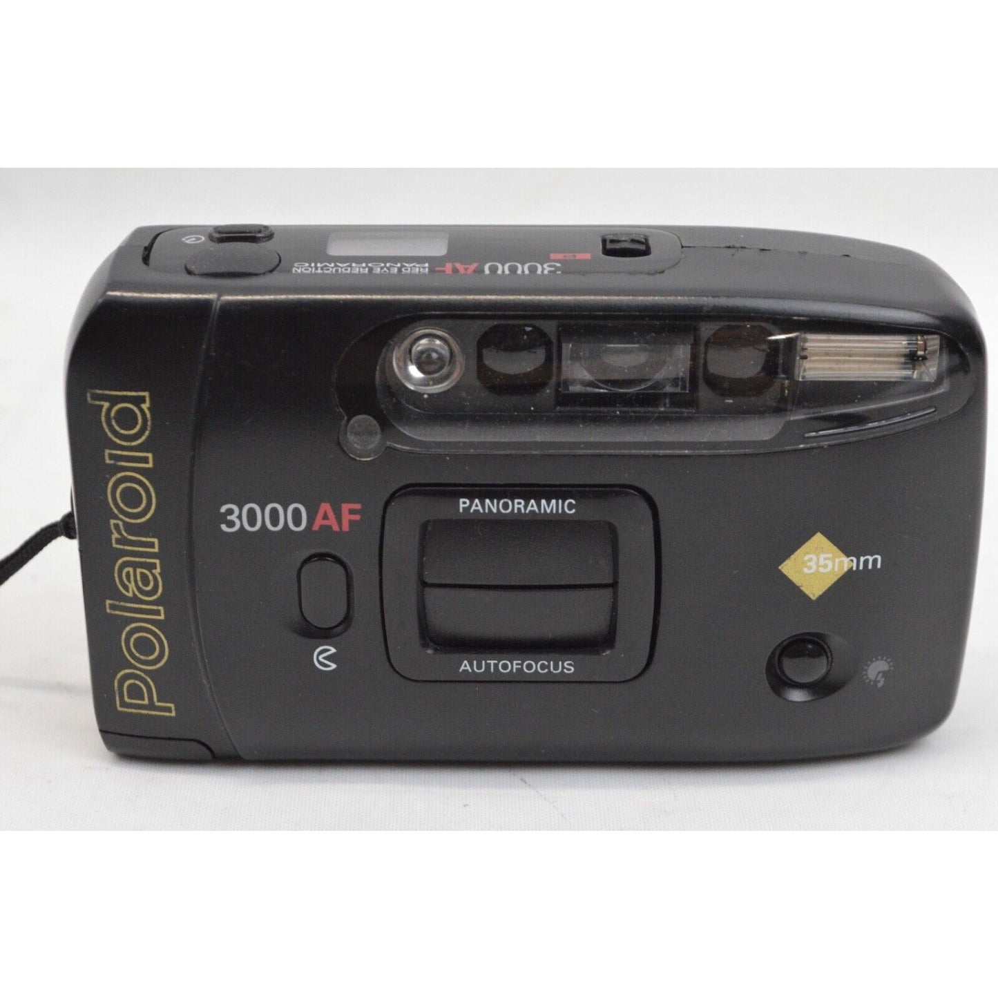 Polaroid 3000AF Point Shoot Film Camera 35mm Panoramic Autofocus Eye Reduction