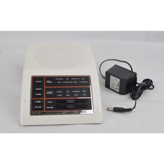 Marpac Marsona 1288A Machine Sound Conditioner Programmable Ringing Ears USA