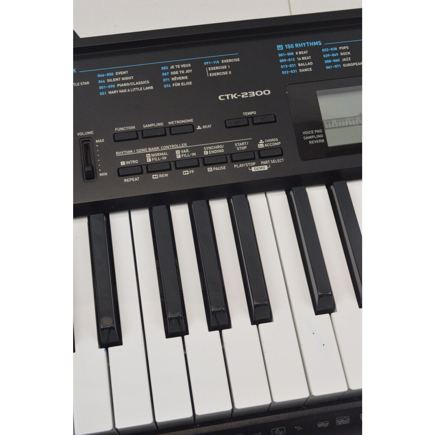 CTK-2300 Casio Electric Portable Keyboard Piano Synthesizer 61-Key USB Effects