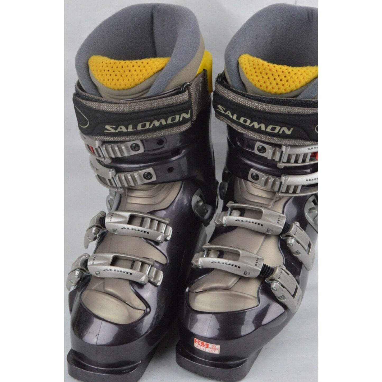 Salomon Evolution Downhill Ski Boots C Series Made In Italy Sz M24.5 W39