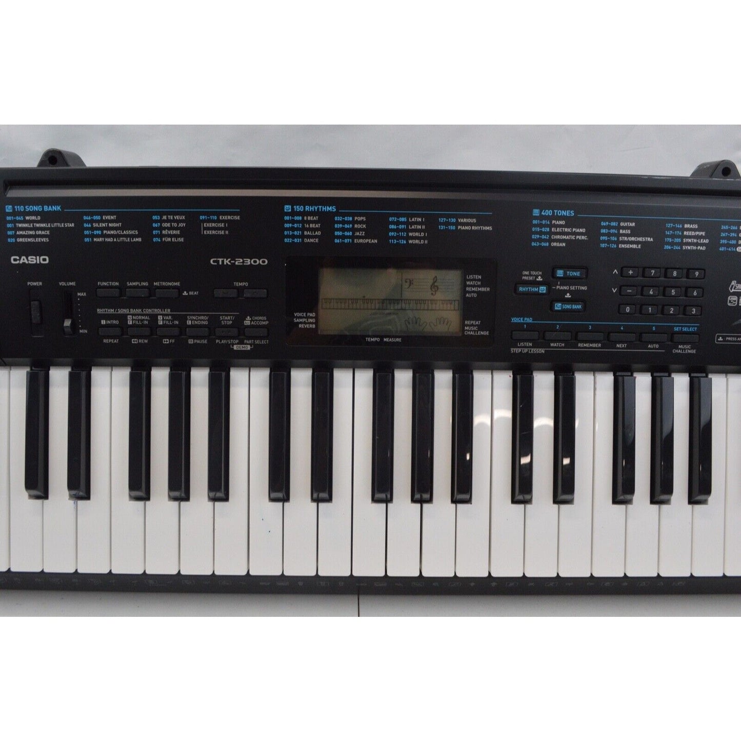 CTK-2300 Casio Electric Portable Keyboard Piano Synthesizer 61-Key USB Effects