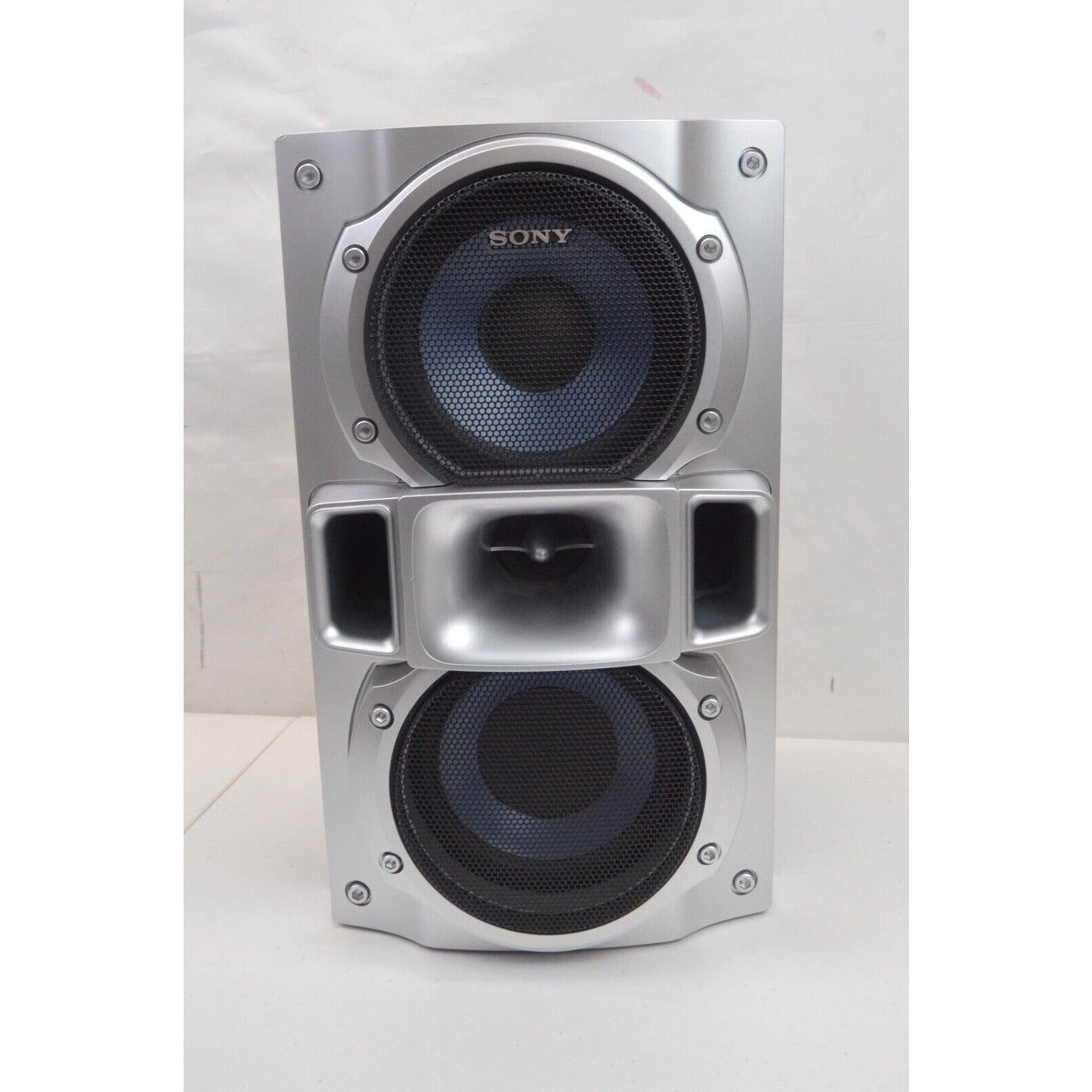 Sony SS-RG490S Replacement Bookshelf Speaker Silver 6 Ohms For Mini HiFi