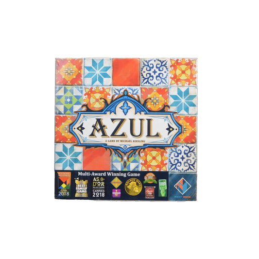 Azul Strategy Board Game by Michael Kiesling Next Move Mosaic Tile Placement