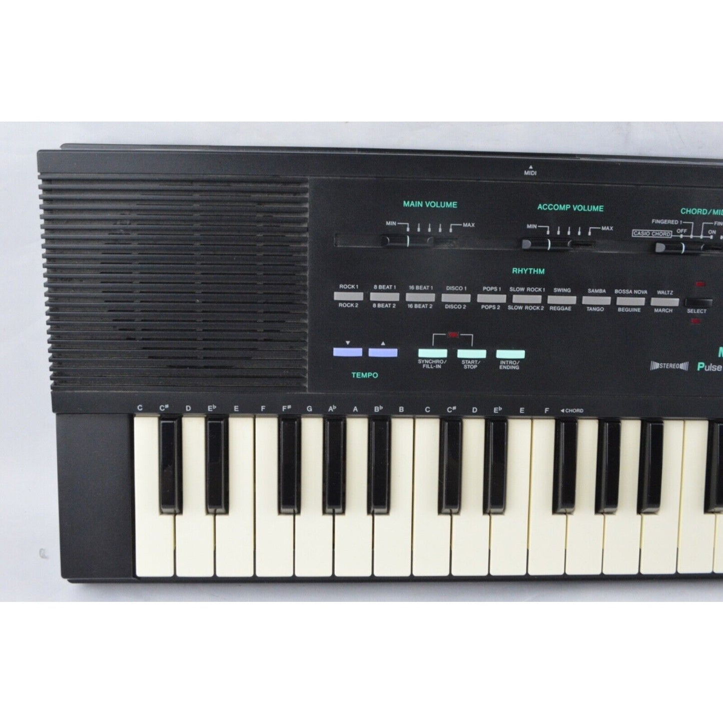 Casio Casiotone MT-240 Electronic Keyboard 210 Sound Tone Bank FOR PARTS REPAIR