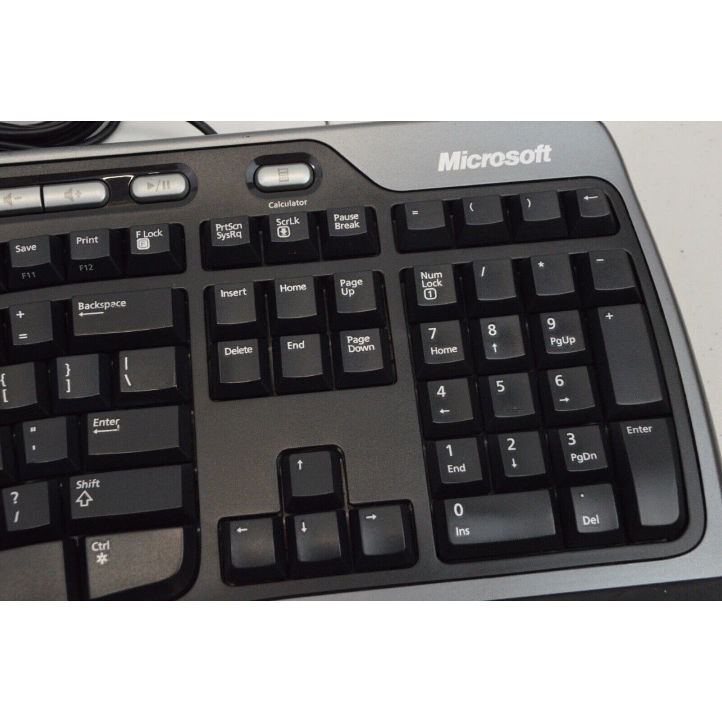 Microsoft Natural Ergonomic Keyboard USB Wired 4000 V1.0 KU-0462 1048 lifter