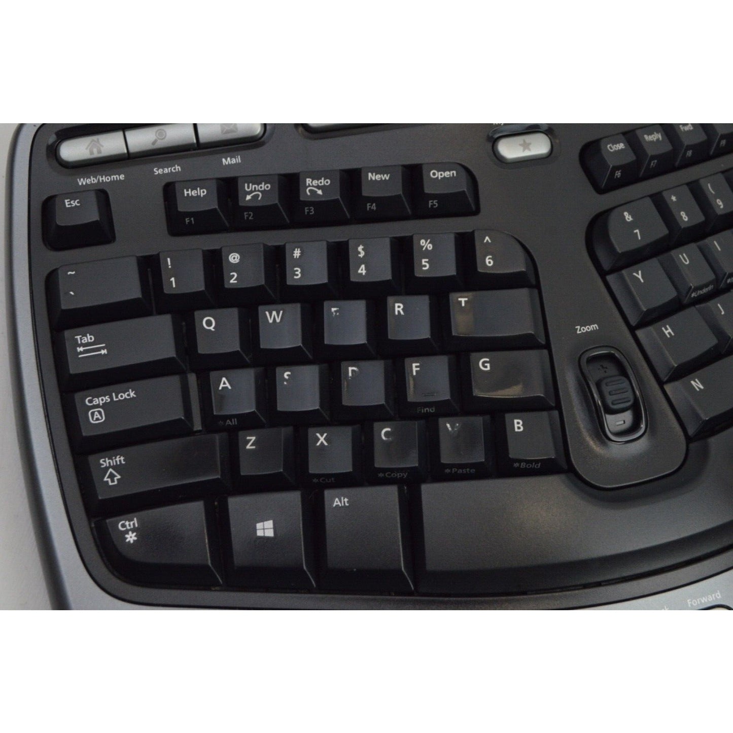 Microsoft Natural Ergonomic Keyboard USB Wired 4000 V1.0 KU-0462 1048 lifter