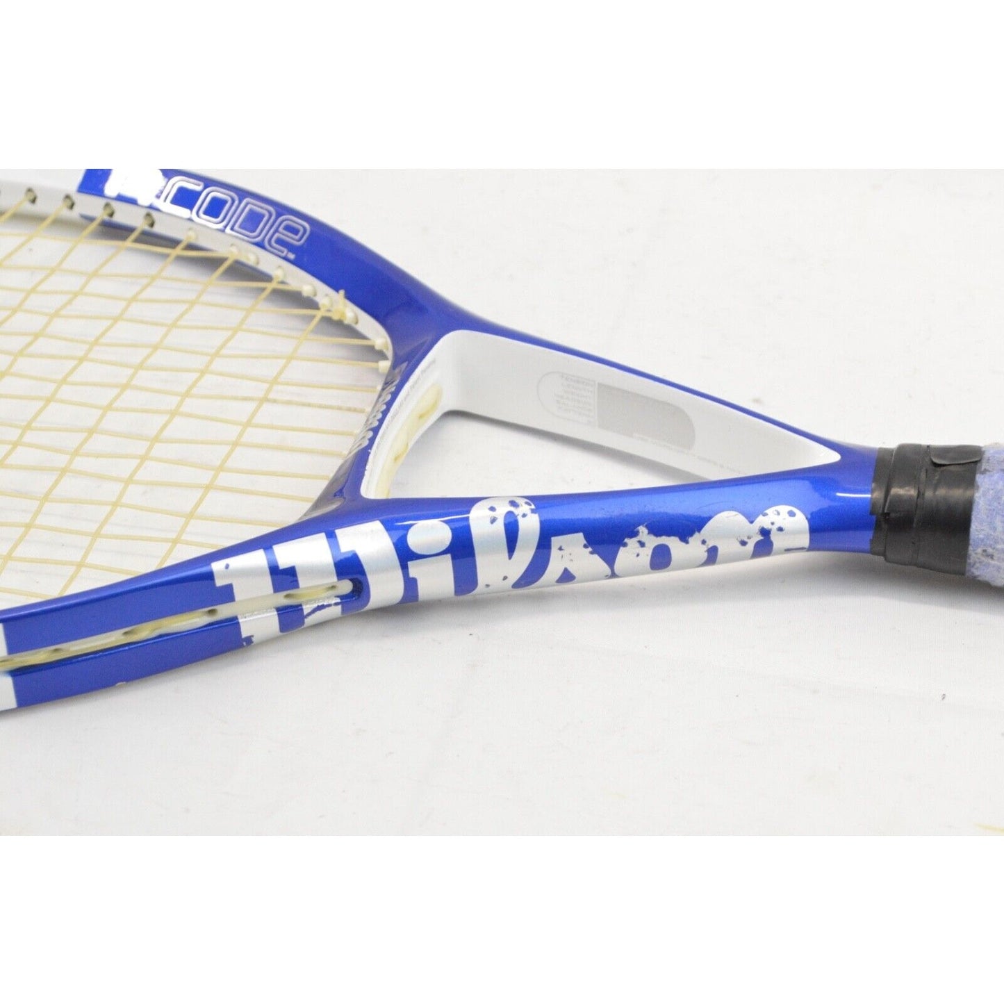 WILSON NCode N4 Nanotechnology Tennis Racket Racquet Grip Size 4-1/2" Blue White