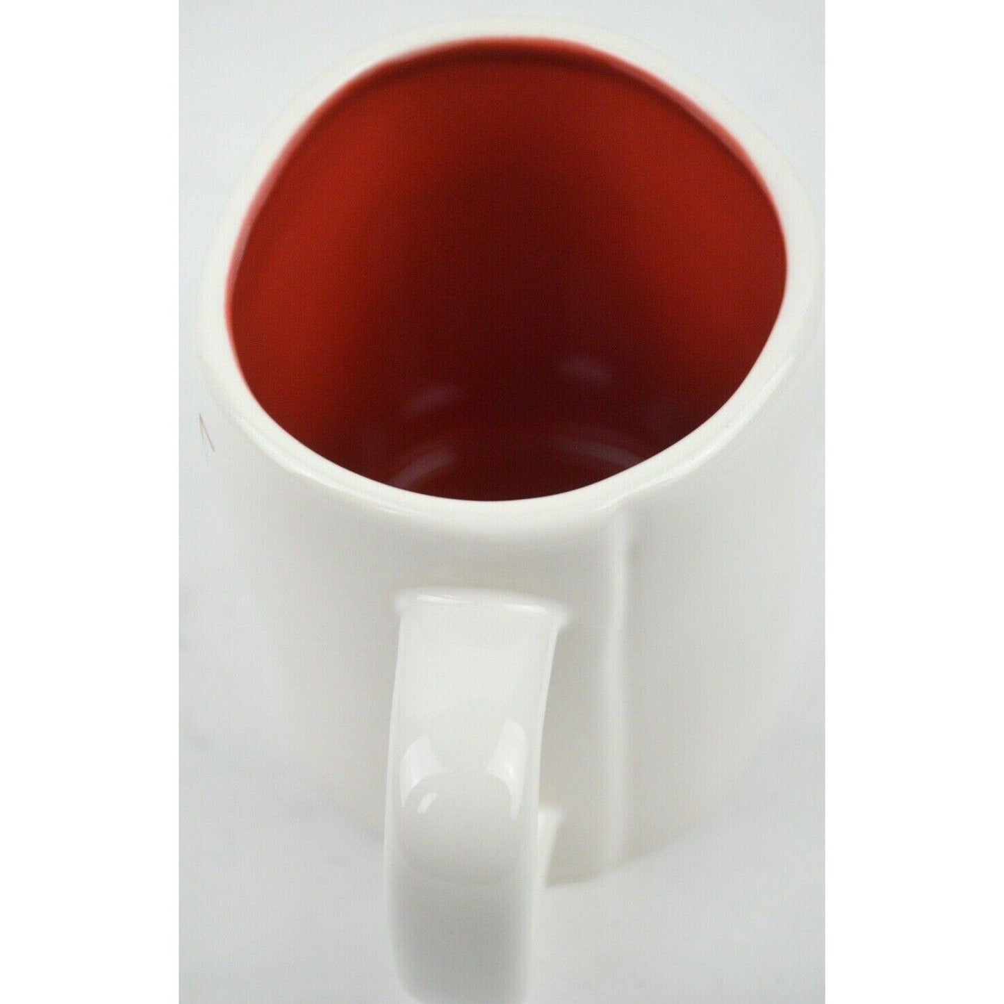 Ceramic Coffee Mug Valentine's Day Love Bug Red White By Rae Dunn Magenta