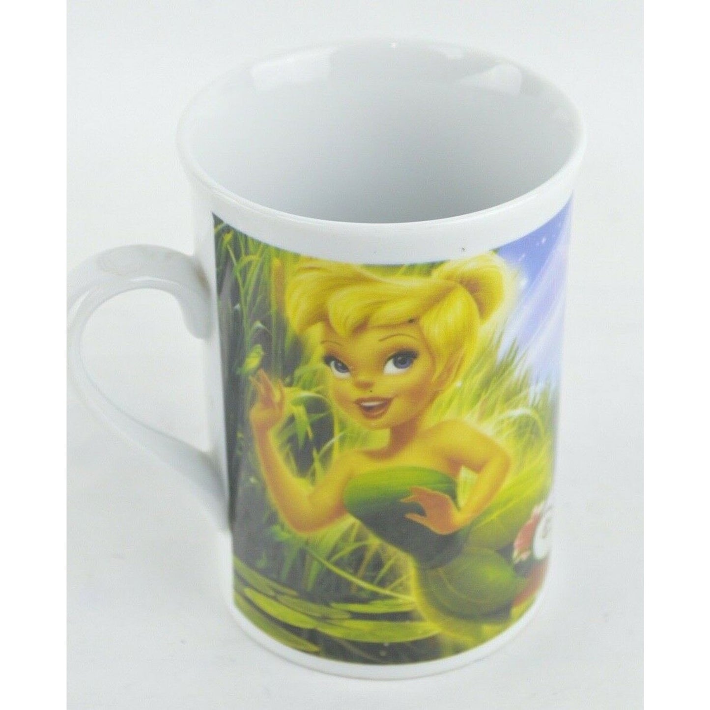 Disney Tinker Bell Friends 2010 Fairies Ceramic Coffee Mug Tea Cup 8 oz