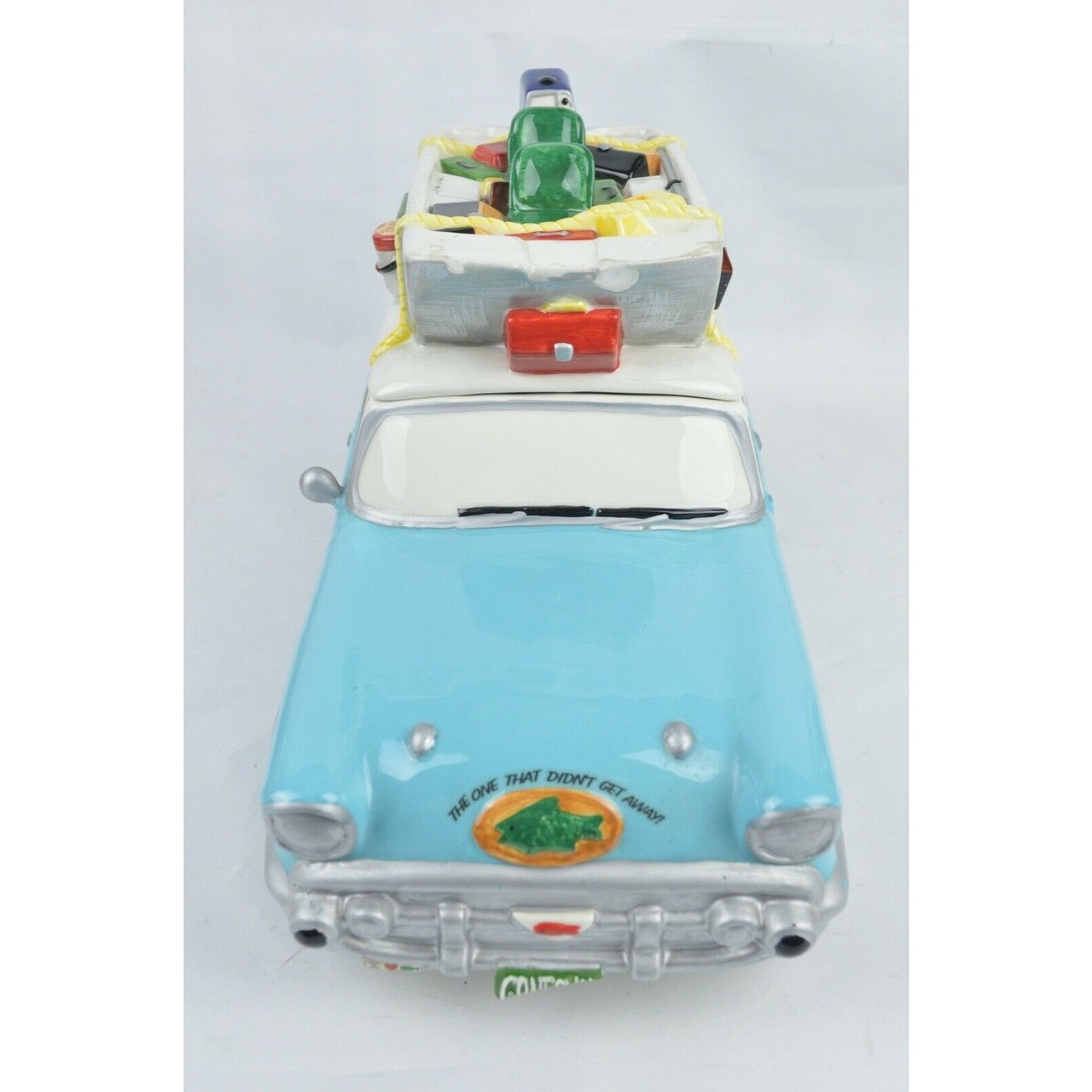 Paris Beebee Sweetz Treatz Fishing Station Wagon Ceramic Cookie Jar Master Guide