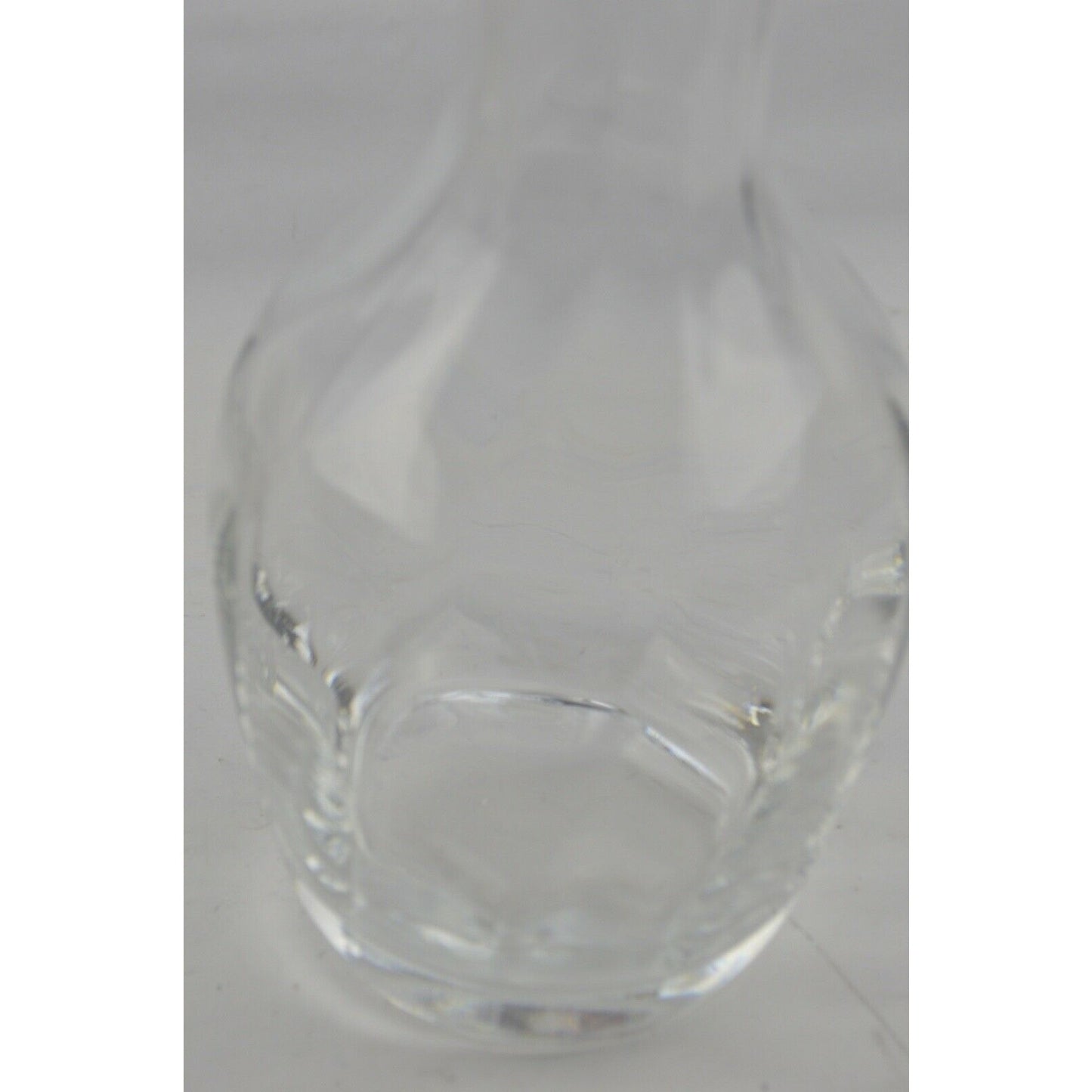 Wedgwood Crystal Clear Glass Decanter Vase Carafe Wine Dartington Ripple 11''