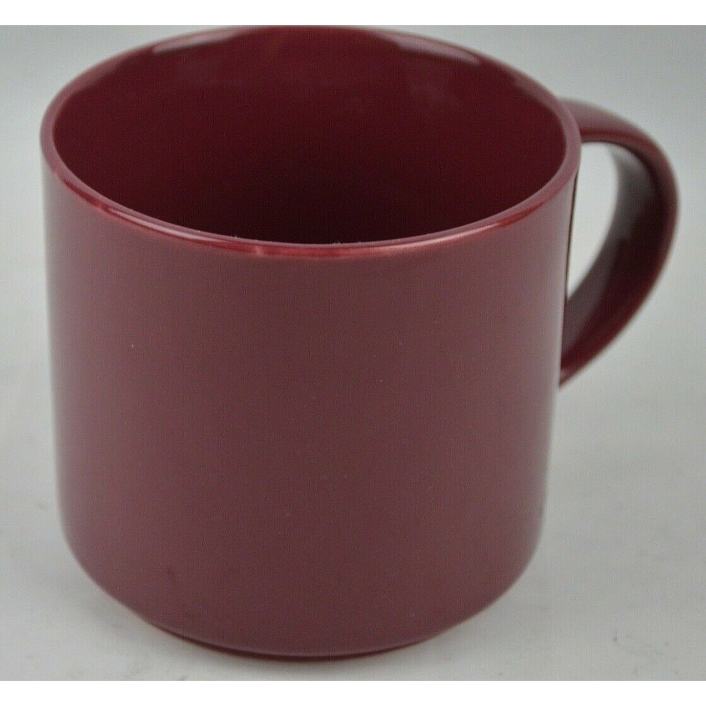 Starbucks Ceramic Coffee Mug Cup Embossed Etched Burgundy Maroon Red Wine 2013