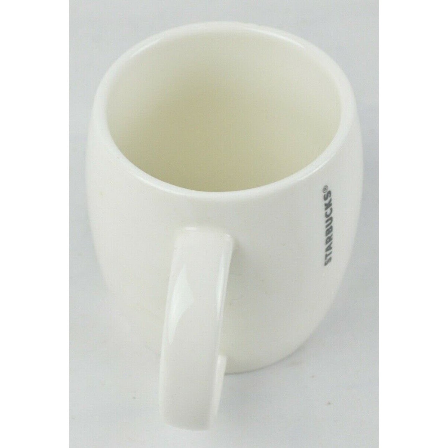 Ceramic Coffee Tea Mug Cup Starbucks Barrel 14oz Classic Mermaid Logo White 2010