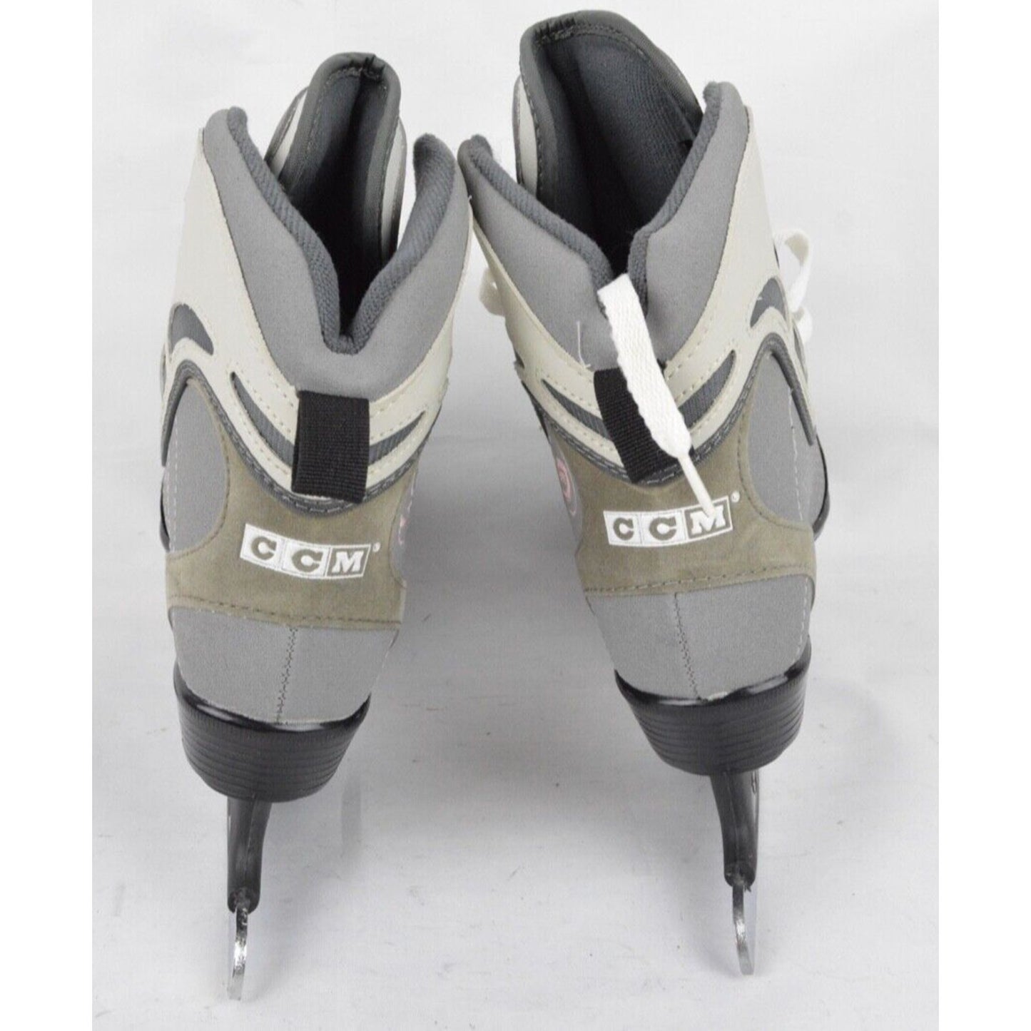 Ice Figure Skates CCM 60 Jamie Sale David Pelletier Grey Jr Size 3