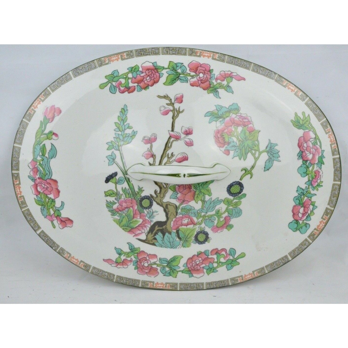 John Maddock Sons Royal Vitreous England Indian Tree Pattern Covered Casserole