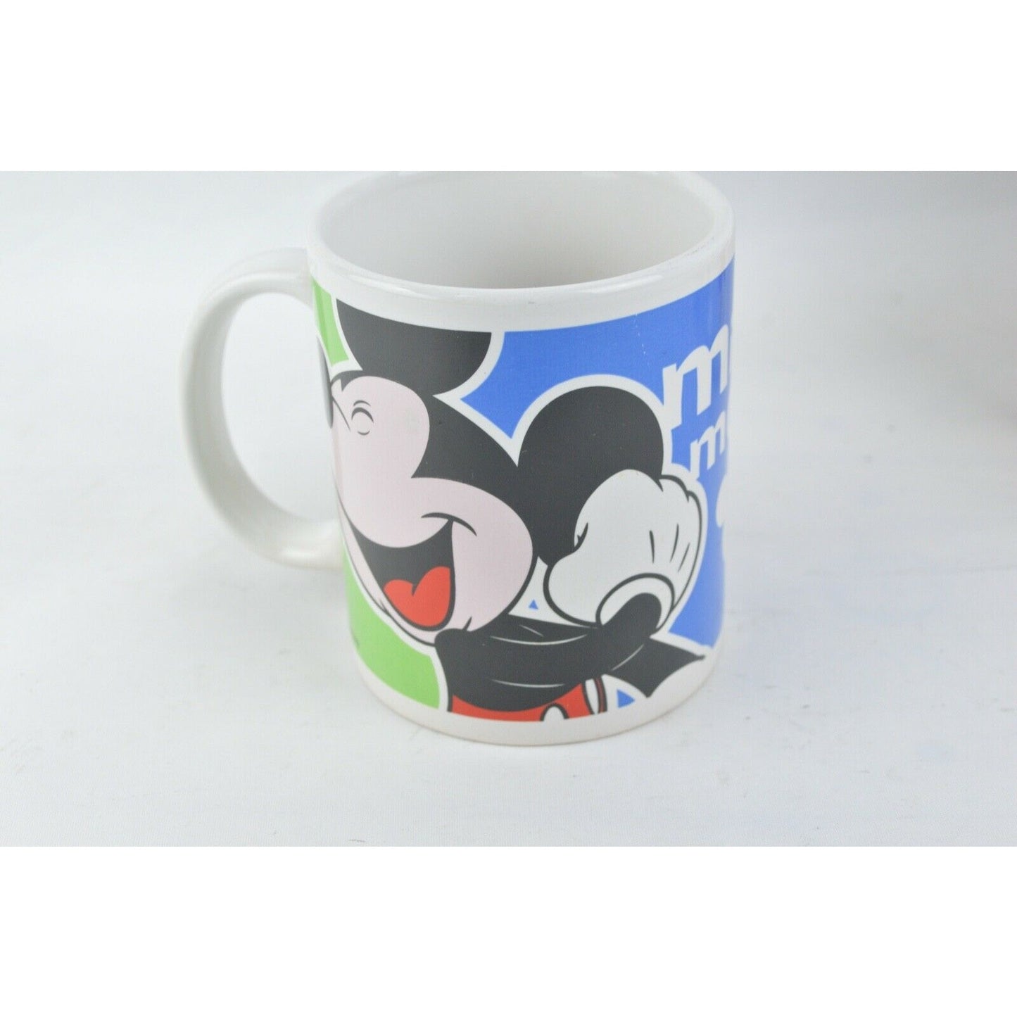 Set x3 Disney Disneyland Characters Mickey Mouse Minnie Pink Ceramic Coffee Mug