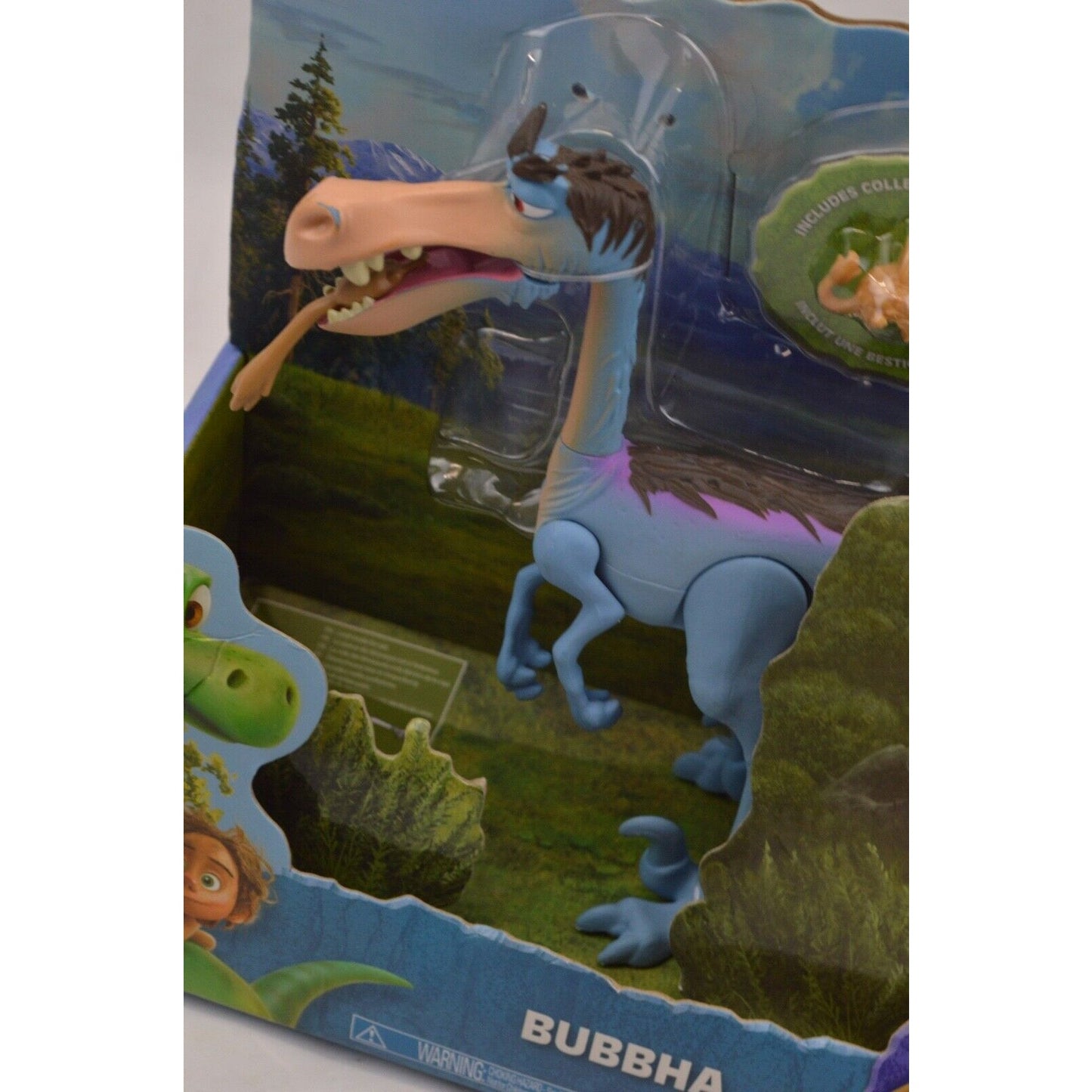 The Good Dinosaur Bubbha Rustlers w/ Critter Disney Tomy Poseable Action Figure