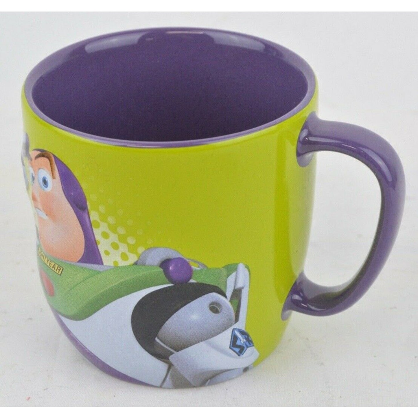 Ceramic Mug Cup Toy Story 3D Disney Store Buzz Lightyear Intergalactic Emergency