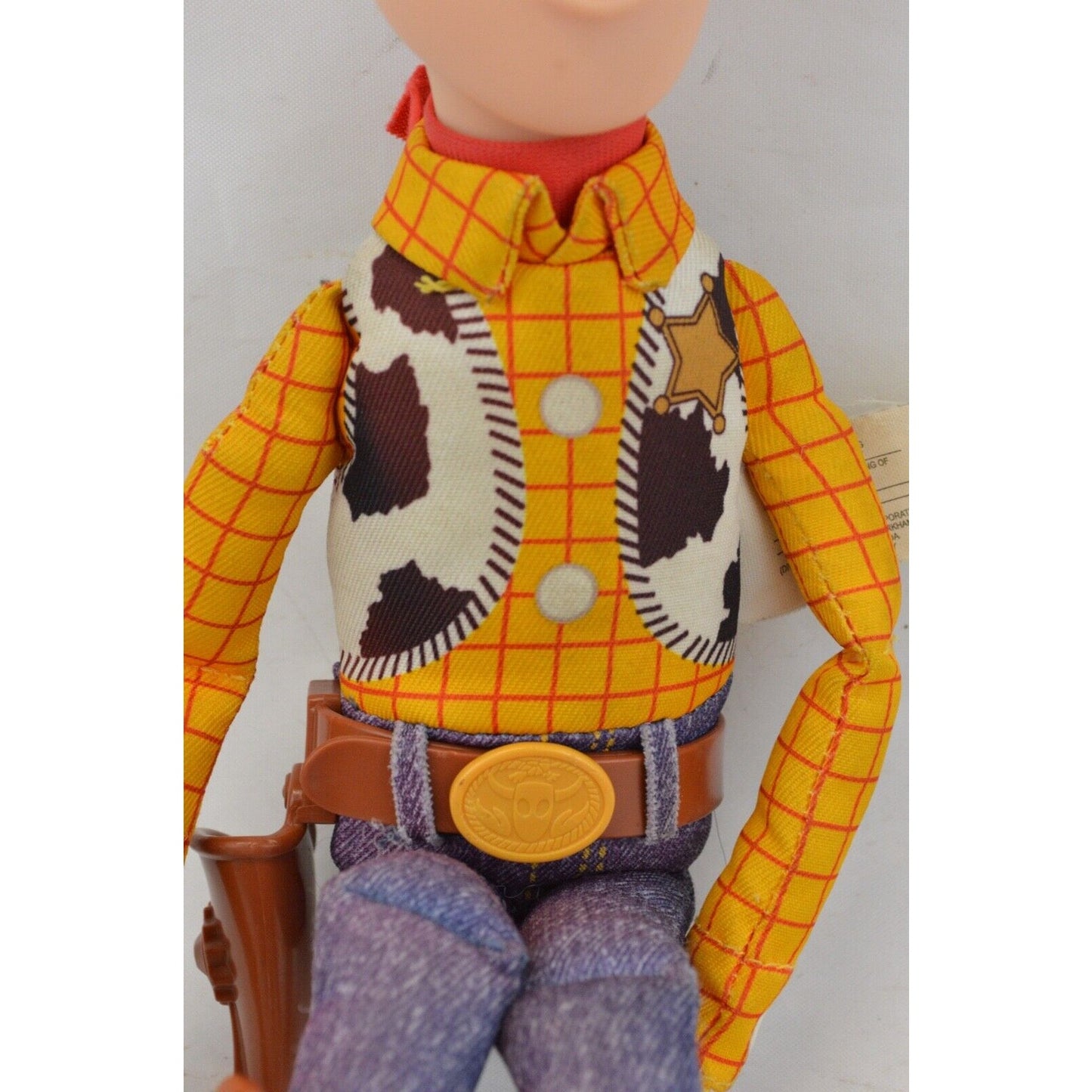 Thinkway Disney Pixar Toy Story Sheriff Woody Pull String 15" Doll