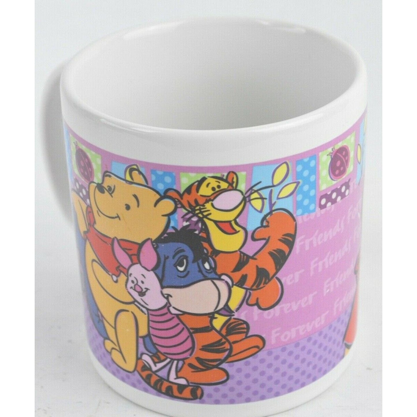 Ceramic Coffee Tea Mug Cup Winnie the Pooh Friends Forever Disney Harvest