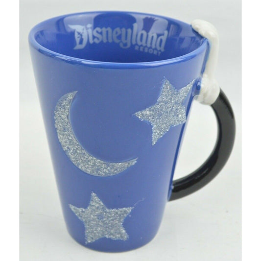 Mickey Mouse Disney Land Parks 2013 Hand Stars 3D Ceramic Coffee Mug Cup Blue