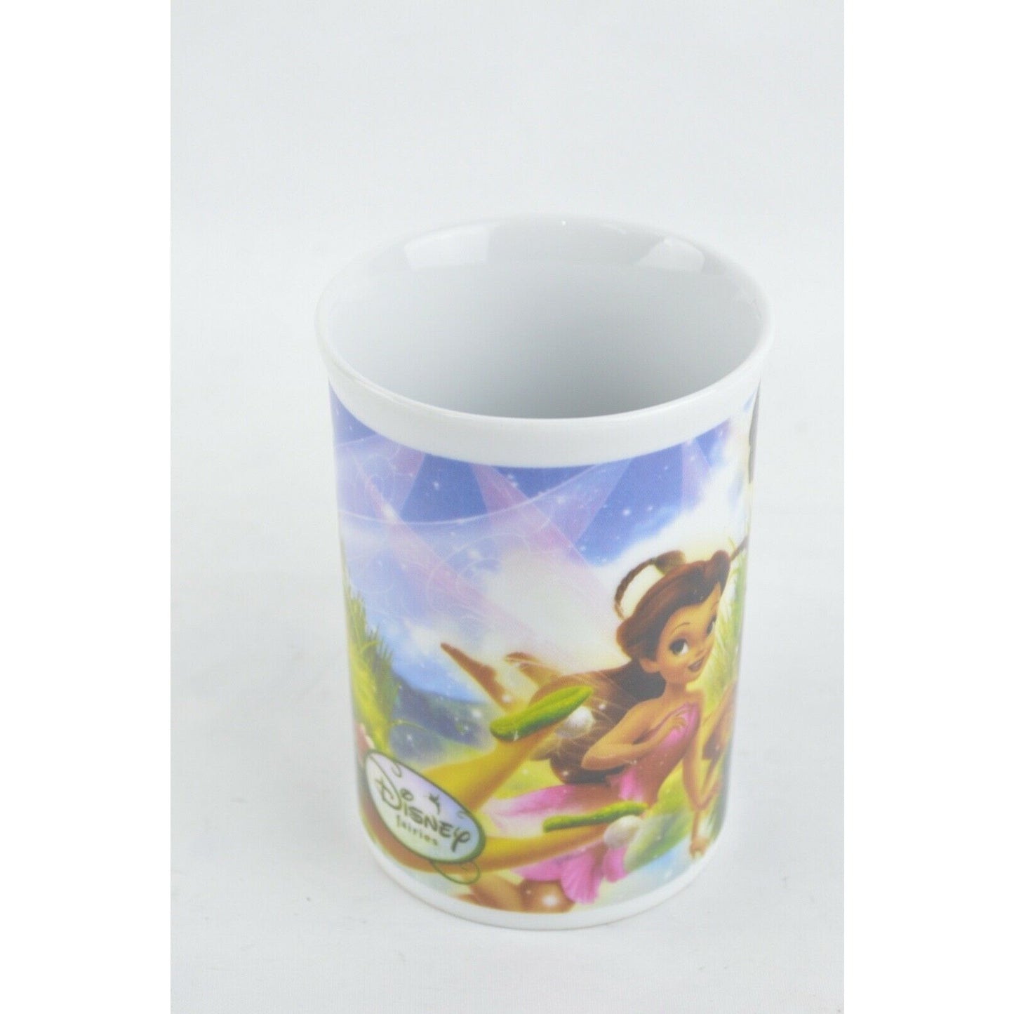 Disney Tinker Bell Friends 2010 Fairies Ceramic Coffee Mug Tea Cup 8 oz