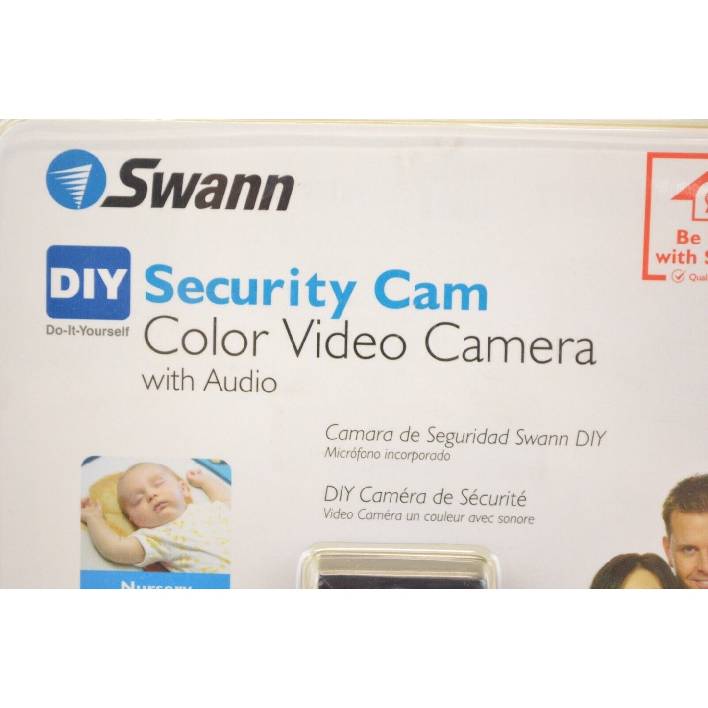 Swann DIY Security Cam Camera Color video Audio Surveillance SW211-DSC