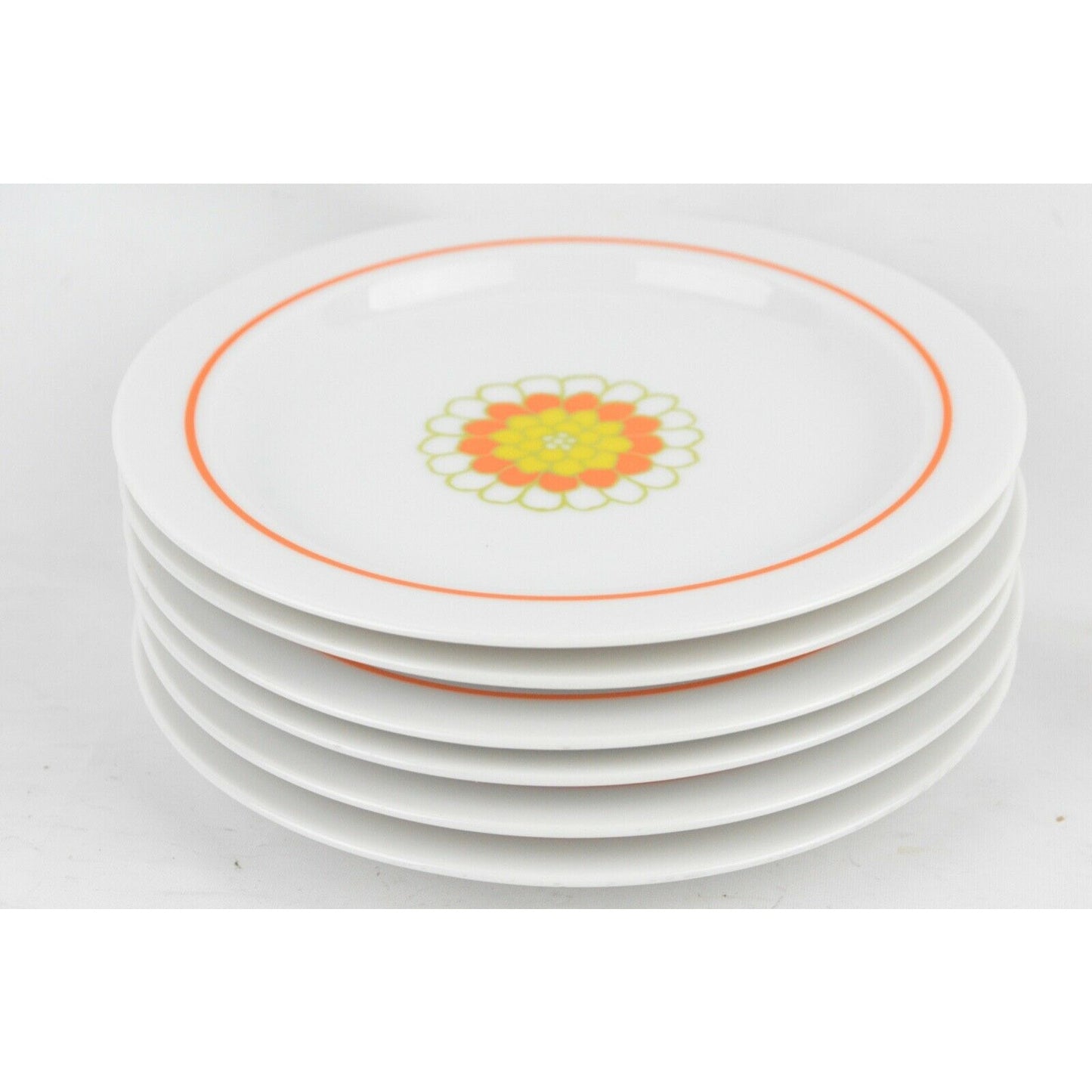 Set x6 Side Plate Georges Briard Florette Fine China Ceramic Japan 6-1/4''