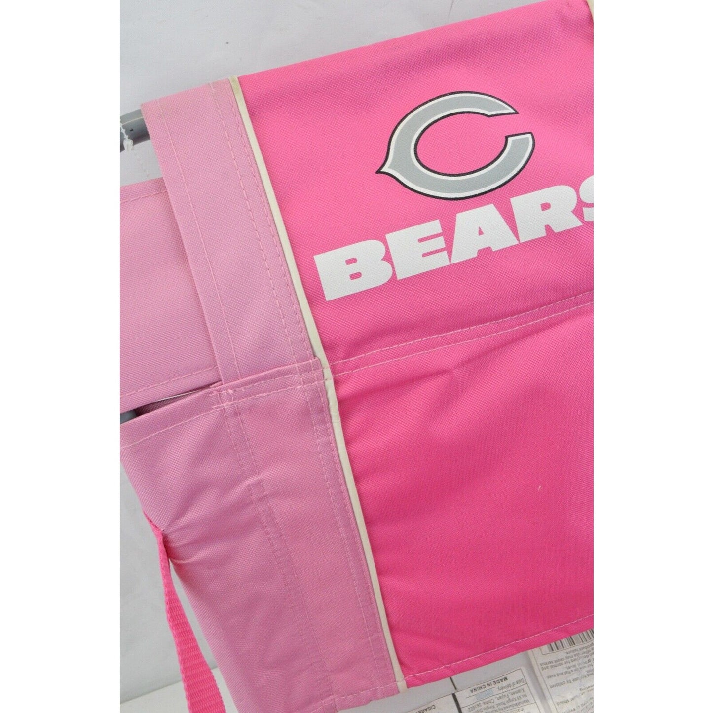 NFL Chicago Bears Folding Football Stadium Seat Cushion Pink 439P-CPB NORTH POLE