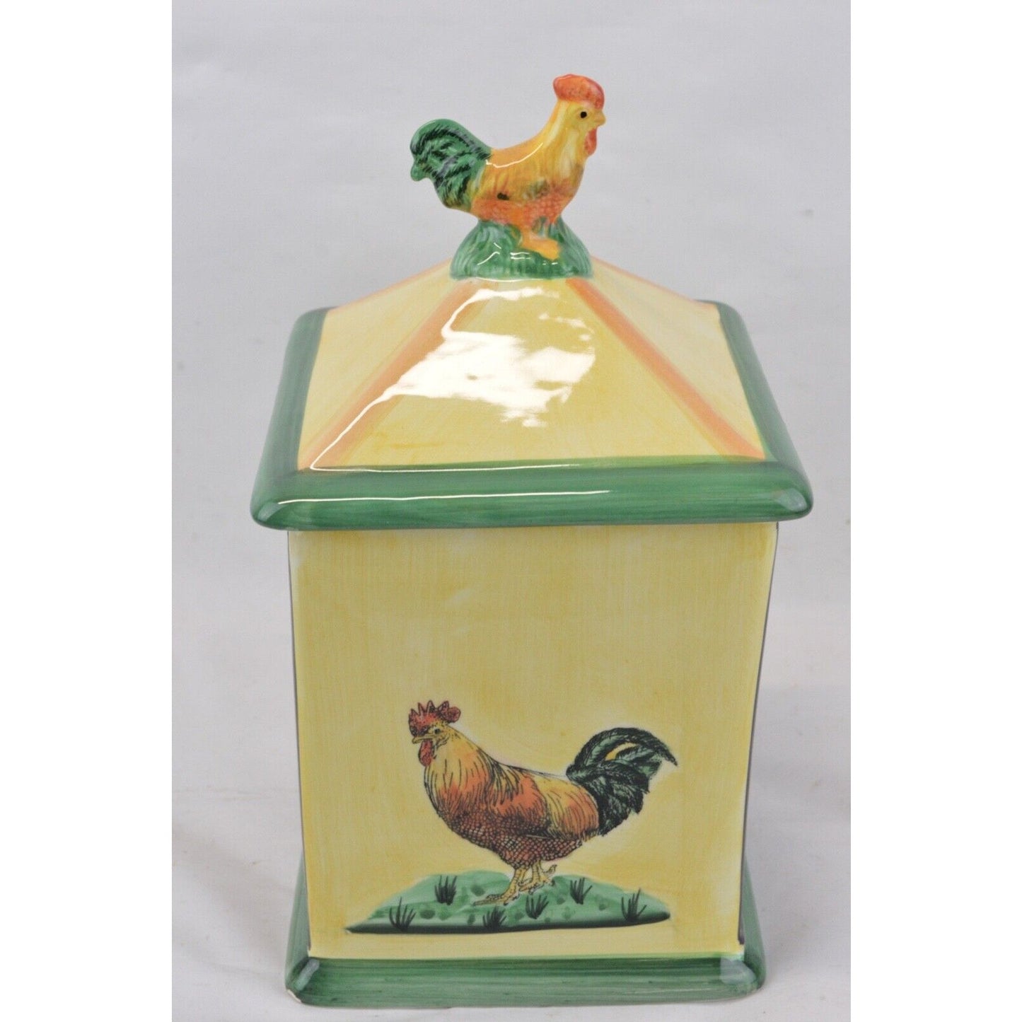 Certified International Susan Winget Ceramic Canisters FRENCH COUNTRY ROOSTER