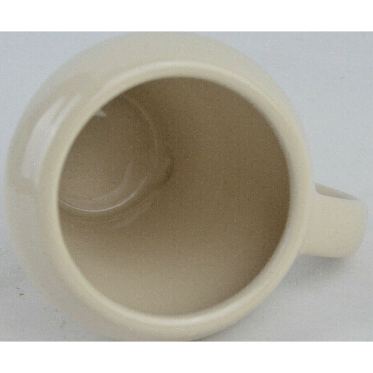 McDonalds Ceramic Coffee Mug Speedee Service System 15c Hamburgers 2009 Beige