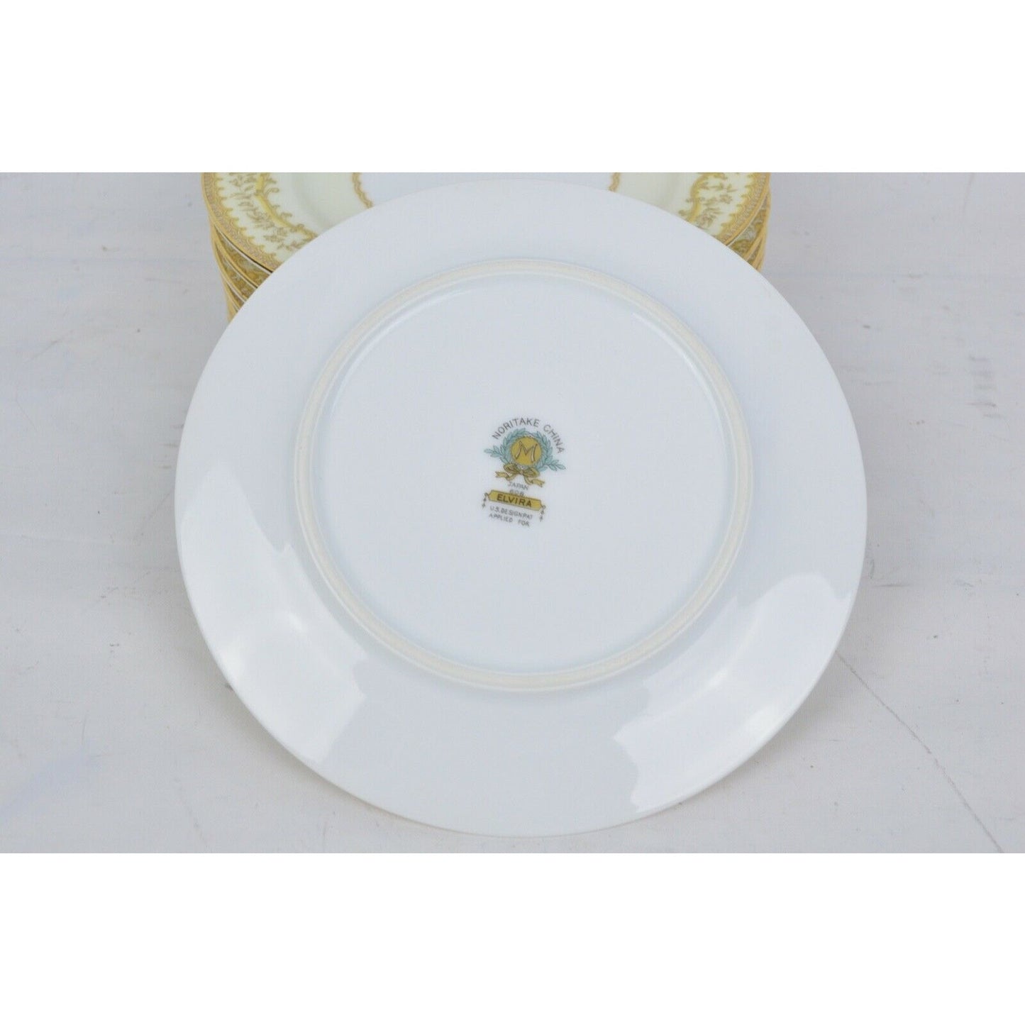 Set Of x8 Side Plates Noritake China Elvira 6" Ceramic Japan #608 98835 Floral