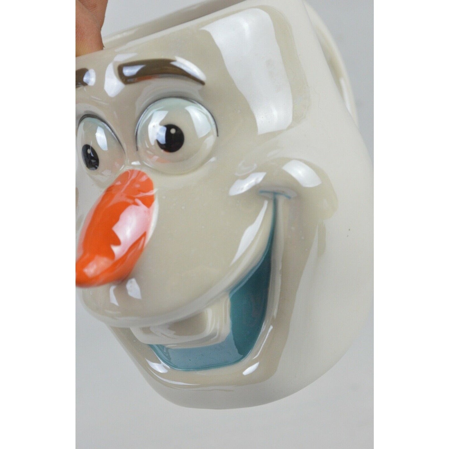 Disney Olaf Frozen 3D Ceramic Coffee Mug Tea Cup Galerie 20oz Pearl White Large