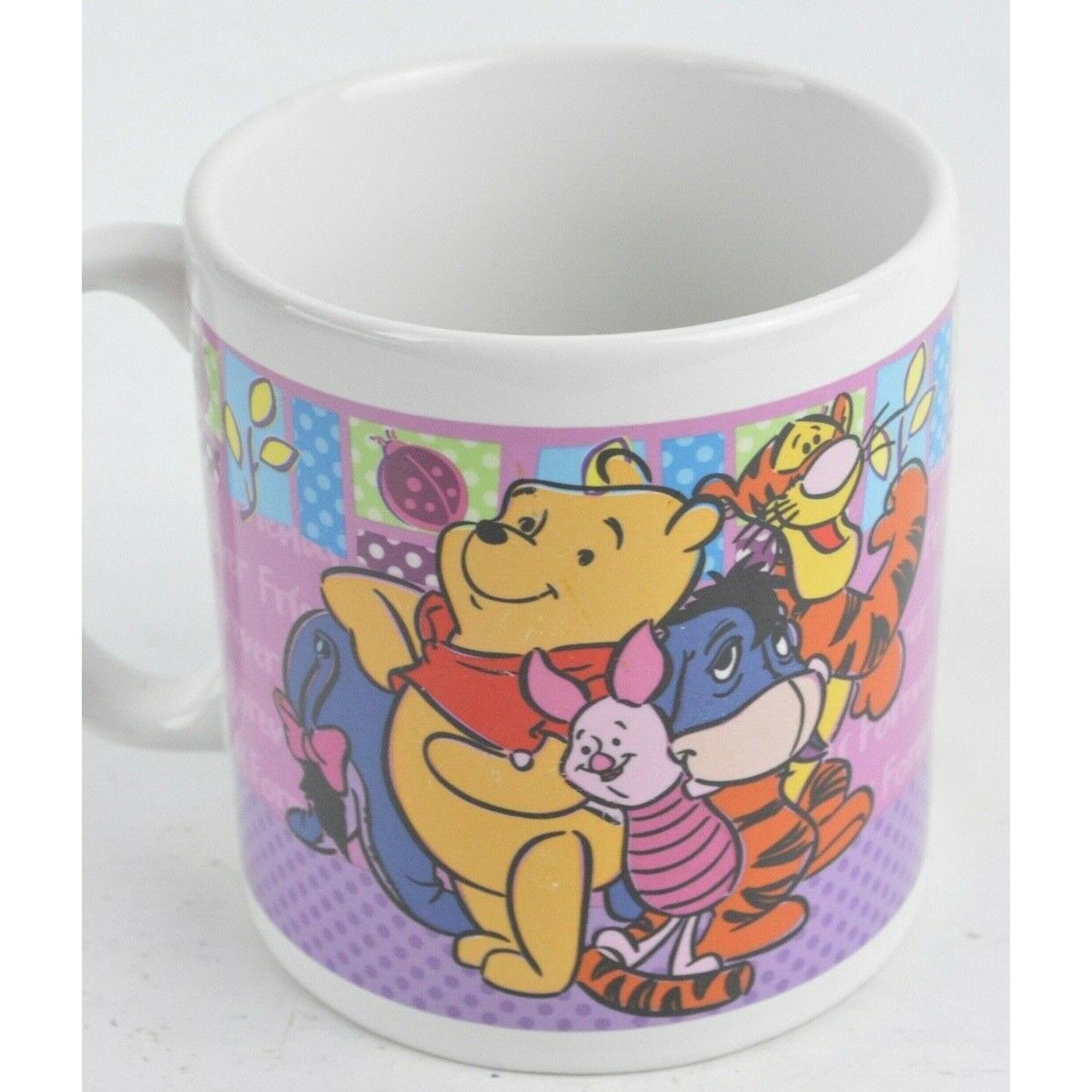 Ceramic Coffee Tea Mug Cup Winnie the Pooh Friends Forever Disney Harvest