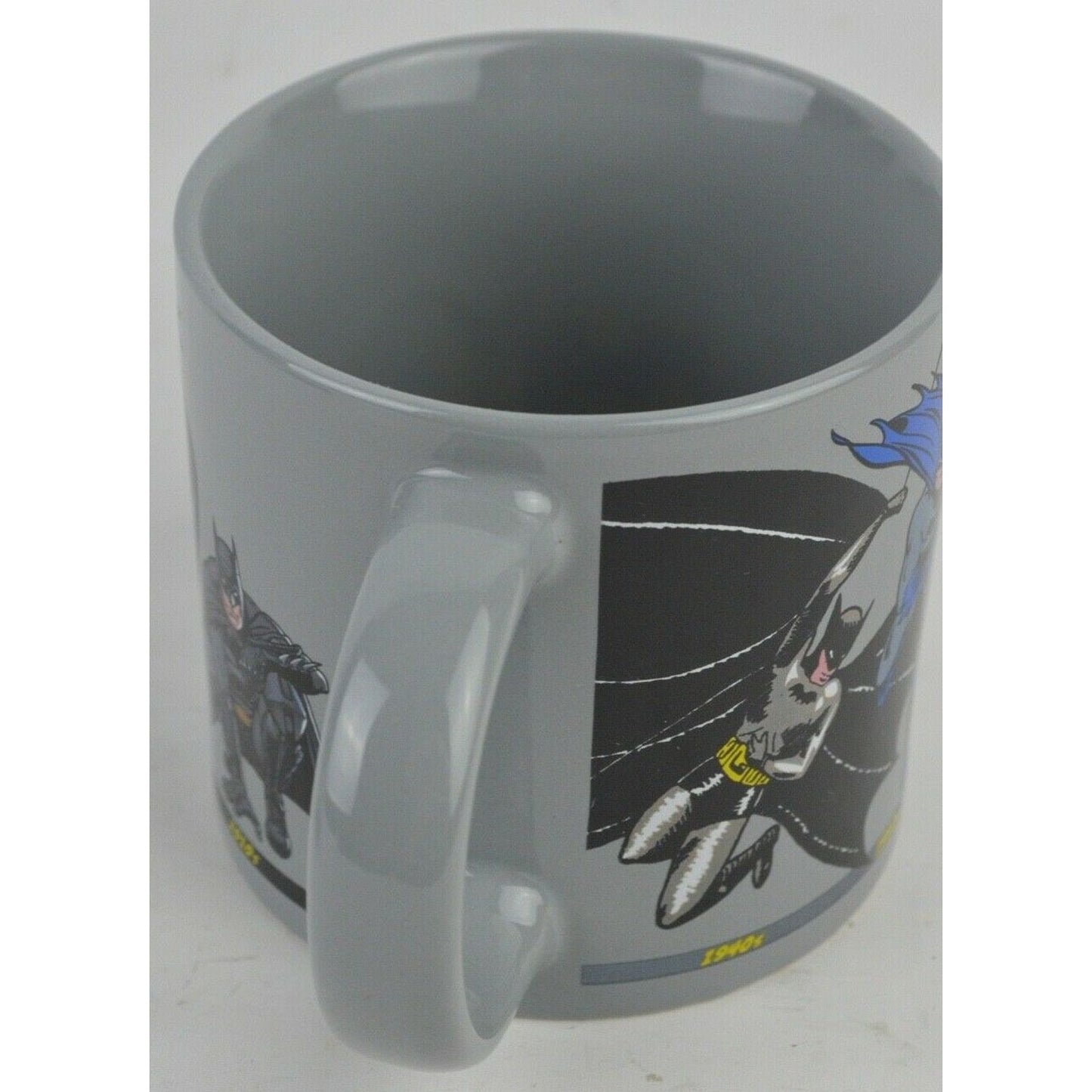 Batman Ceramic Coffee Mug through the Years Unemployed Philosophers Guild 2015