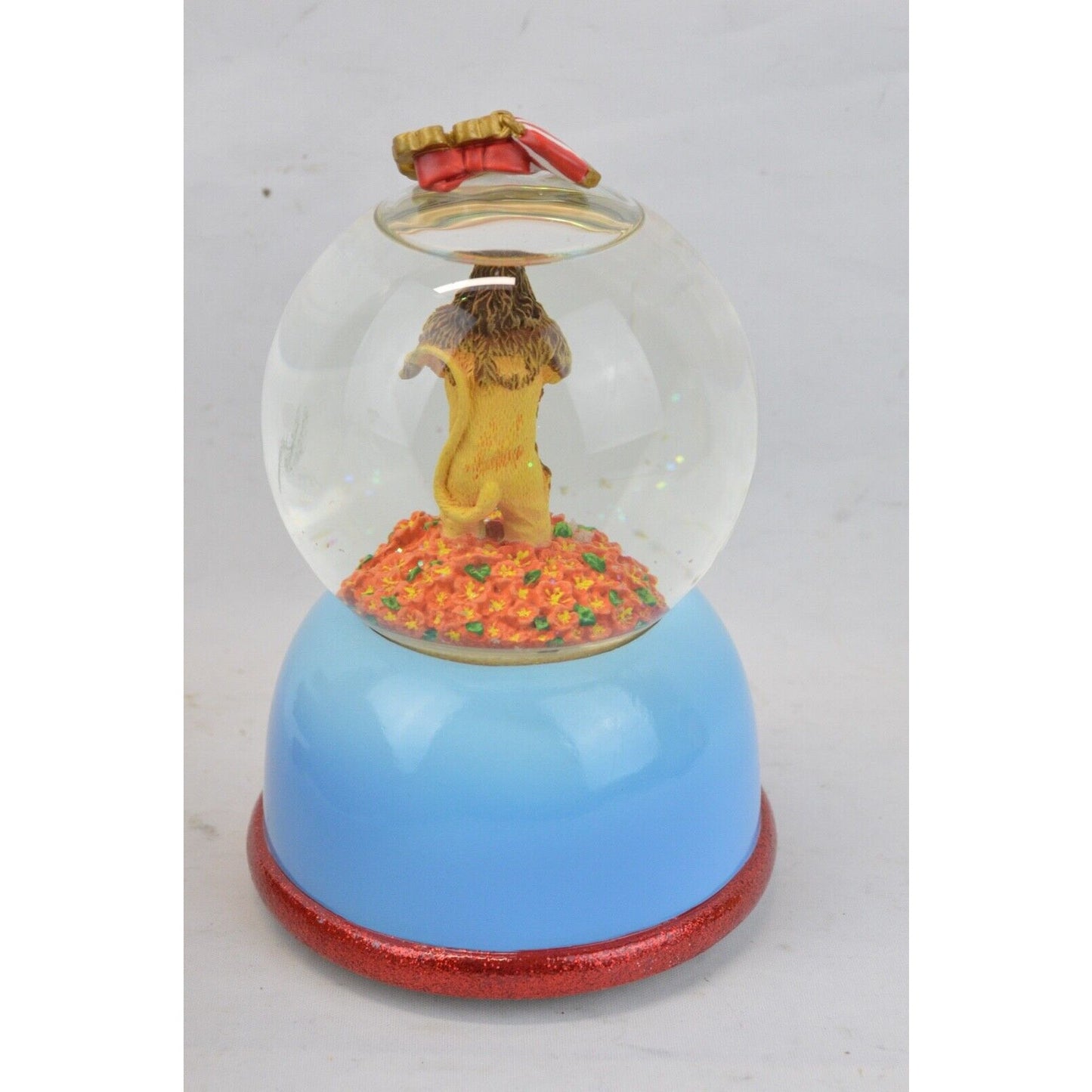 Snow Globe Waterglobe THE WIZARD OF OZ COWARDLY LION SAN FRANCISCO MUSIC 2006