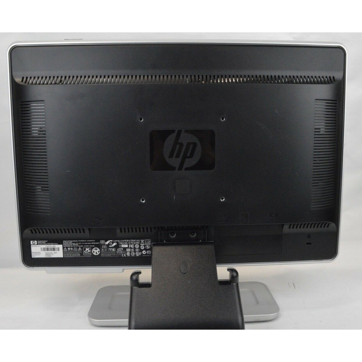 HP W1907 Computer PC LCD Color Monitor Screen Built In Speakers 19 Inch